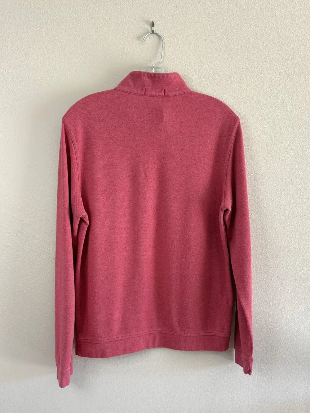 Peter Millar Crown Comfort Quarter Zip Sweater, S, Red Golf Outdoor Preppy